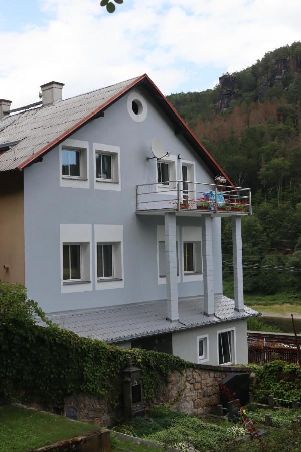 Ferienwohnung Dolni Zleb 124 Decin Exterior foto