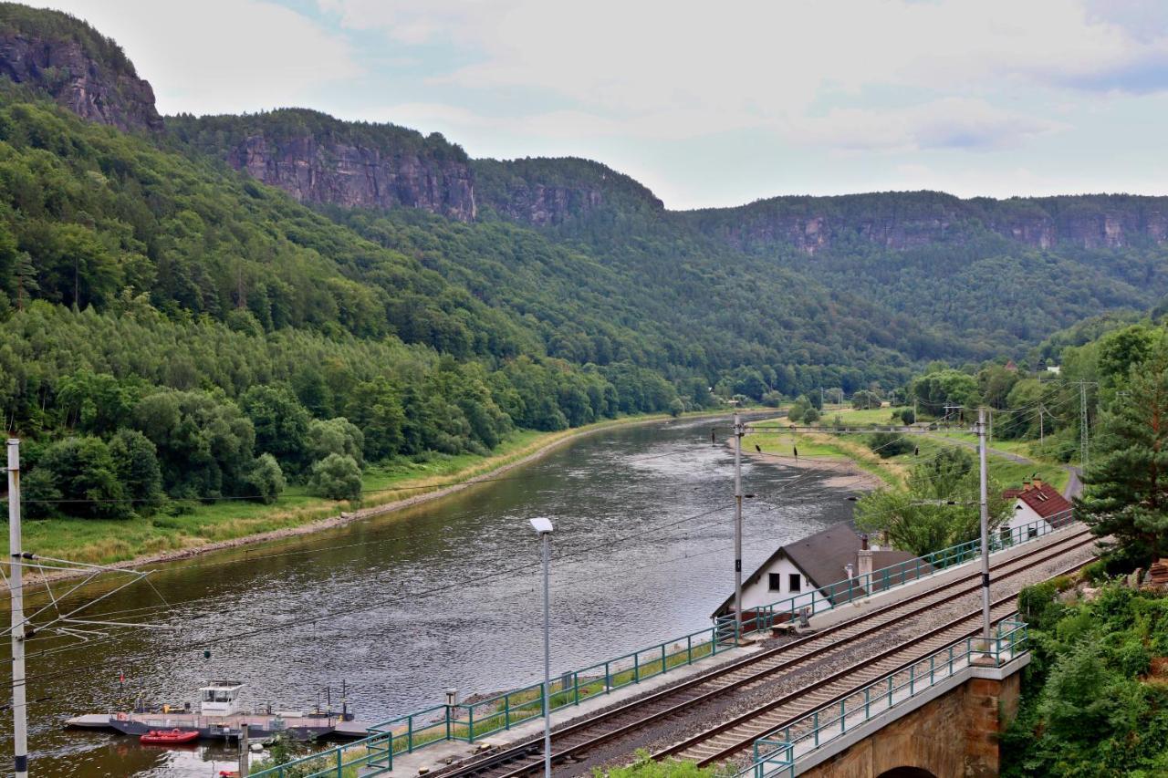 Ferienwohnung Dolni Zleb 124 Decin Exterior foto